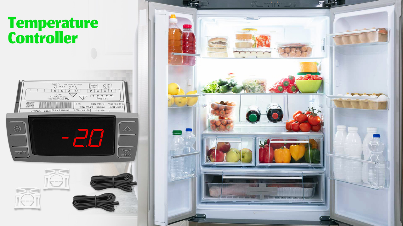 Fit for Dixell XR02CX-4N1F1 Temperature Controller，Refrigerator