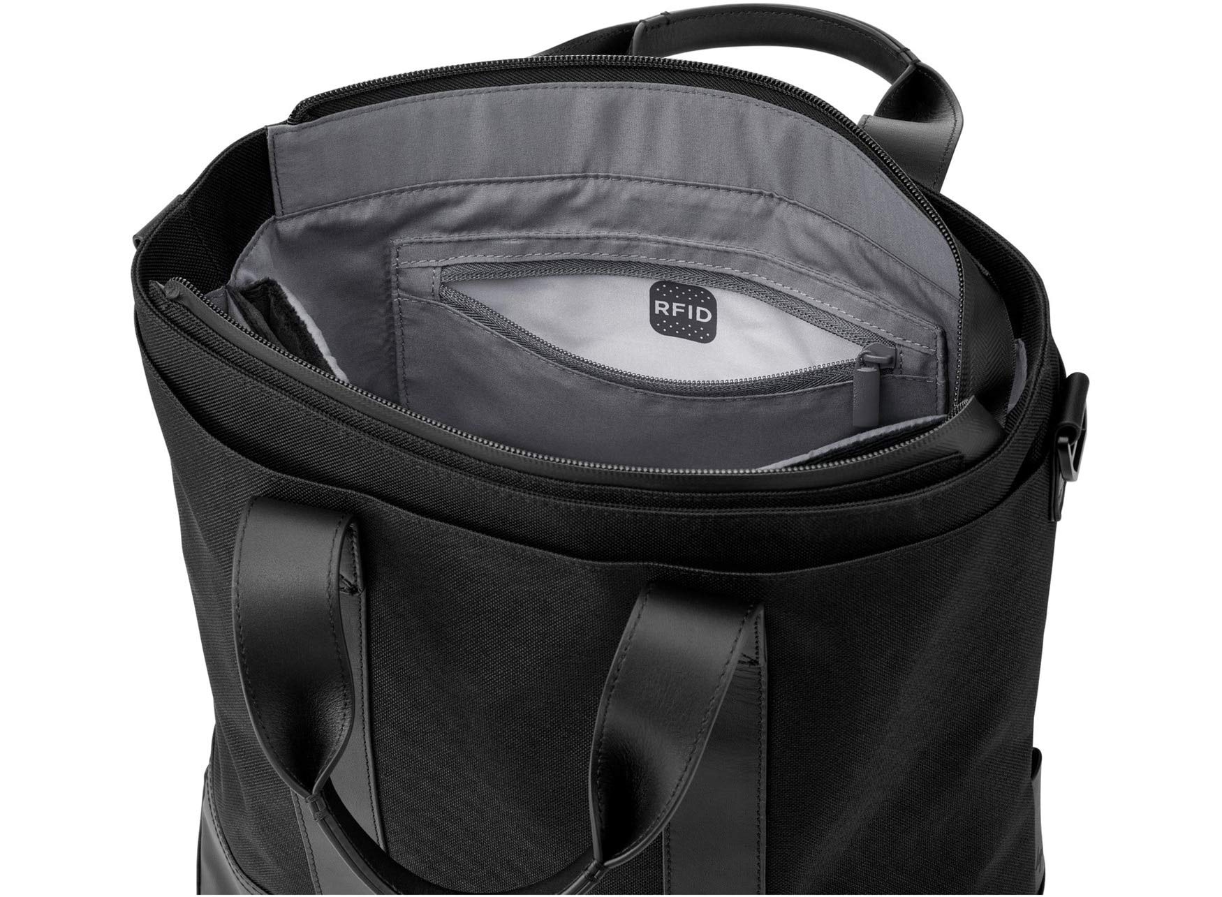 HP - PC Envy Urban Borsa per Notebook fino a 14", Vano Imbottito, Tasca Ottimale per Bloccare i Lettori RFID, Tessuti e Cerniere Resistenti, Tessuto Impermeabile, Nero