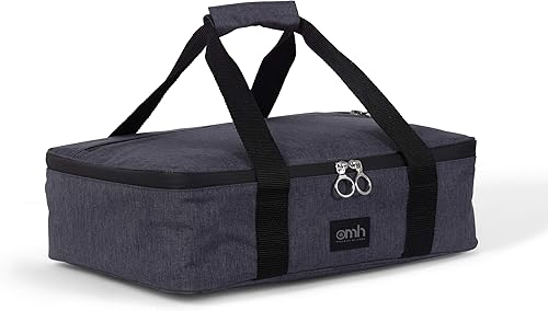 Miniatura 9 de Estuche de transporte aislado para almacenamiento de alimentos fríos o calientes, perfecto para comidas comidas, fiestas, picnics y comidas al aire