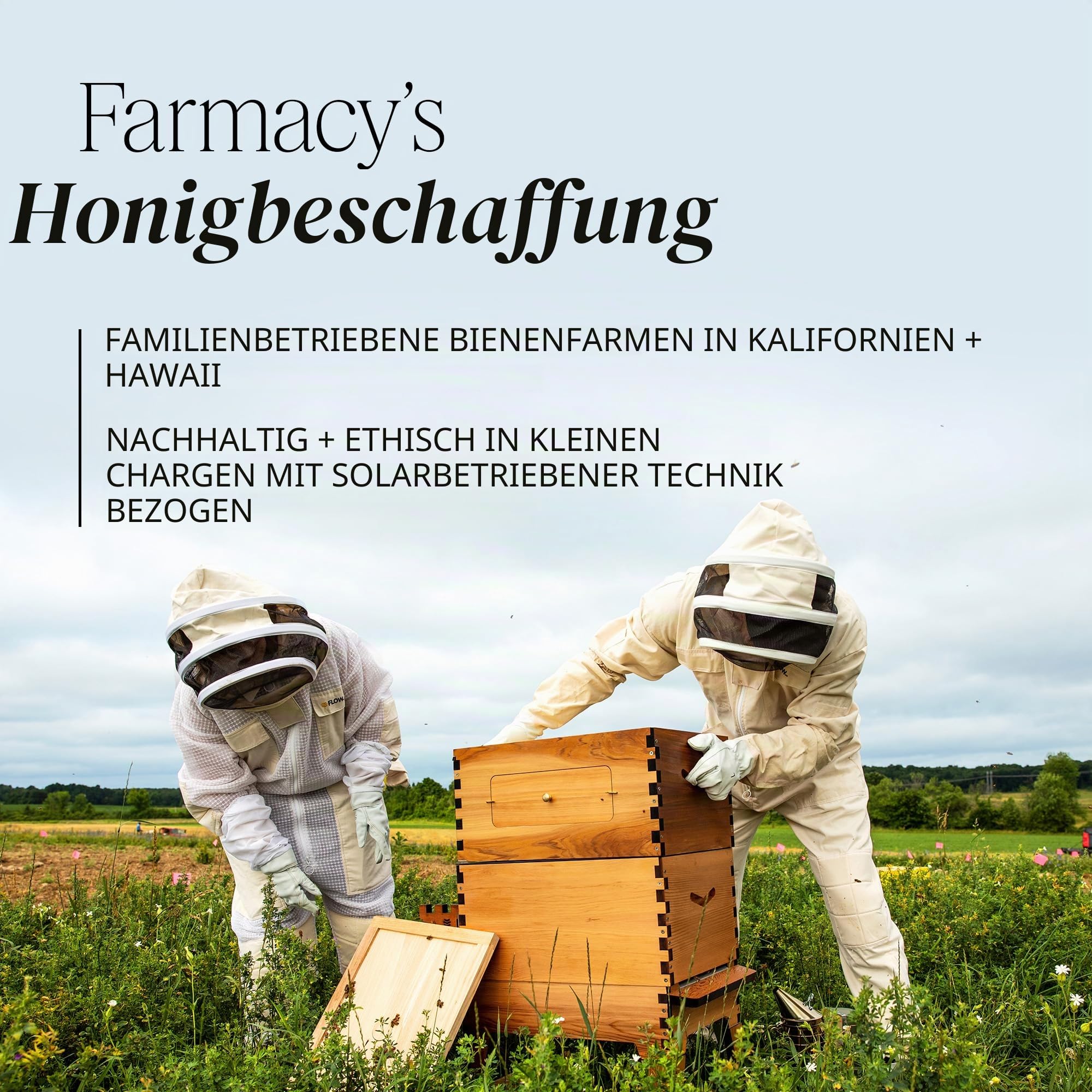 Farmacy Honig Grail Feuchtigkeitsspendende Gesichtsöl-Feuchtigkeitscreme für trockene Haut, feine Linien & Falten mit Hagebutten- und Sanddornöl