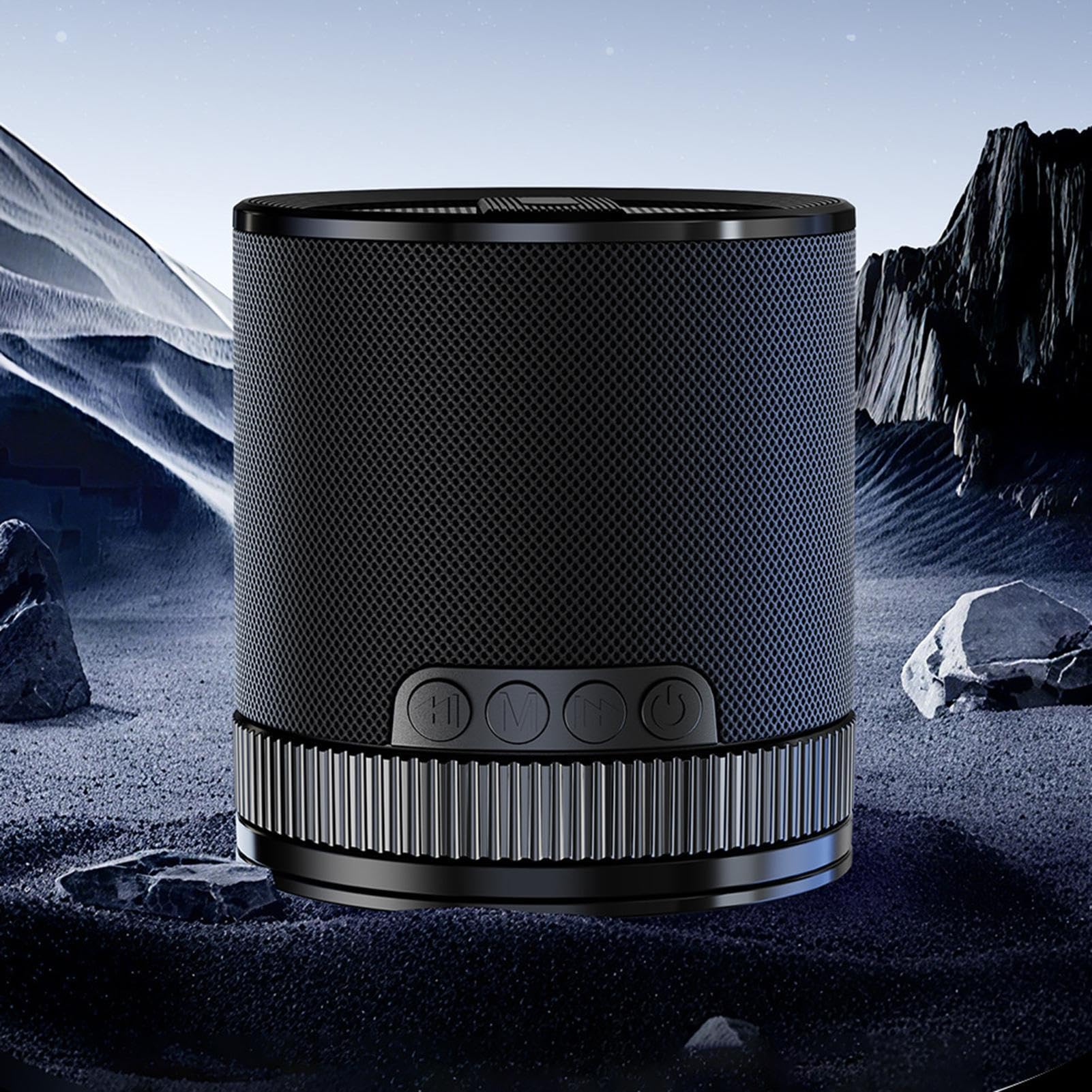 Enceinte pour salle de bains Mini enceinte sans fil avec ventouse et basses