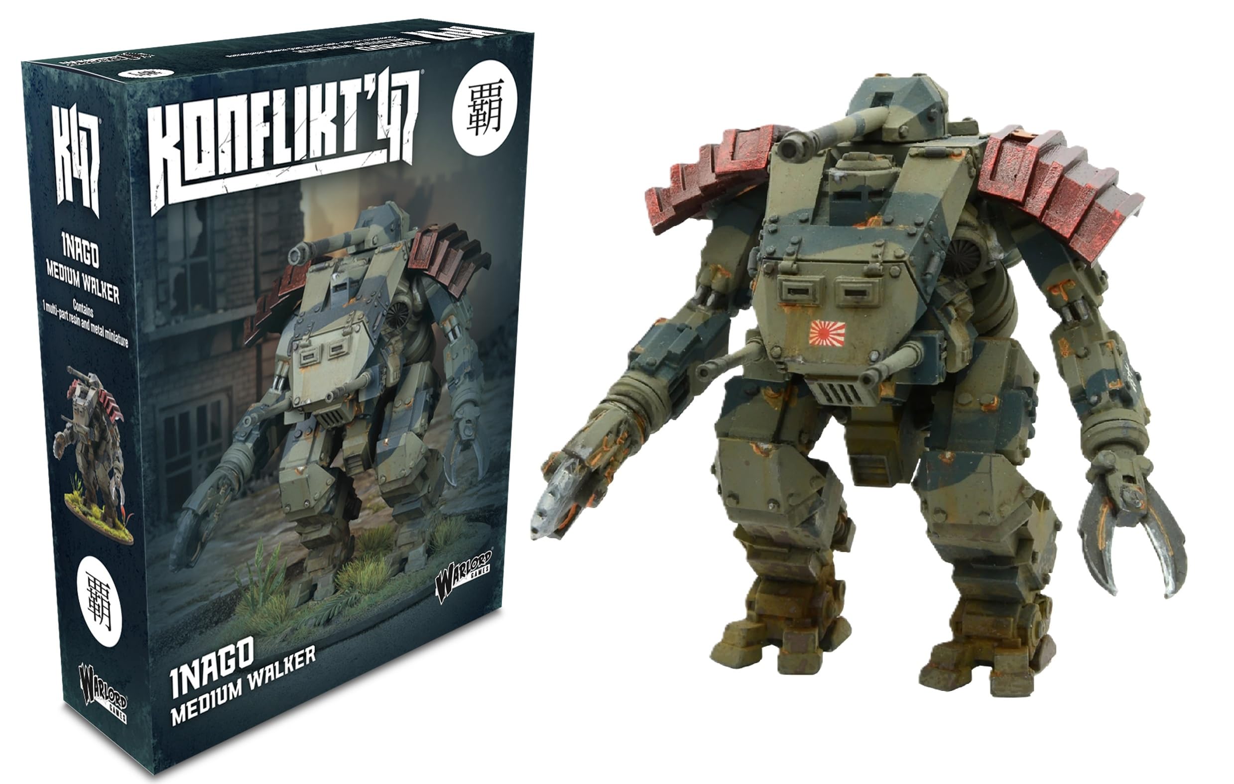 Warlord Games Inago Medium Walker - Empire of Japan Miniatures for Konflikt 47 Highly Detailed 28mm Scale Miniatures