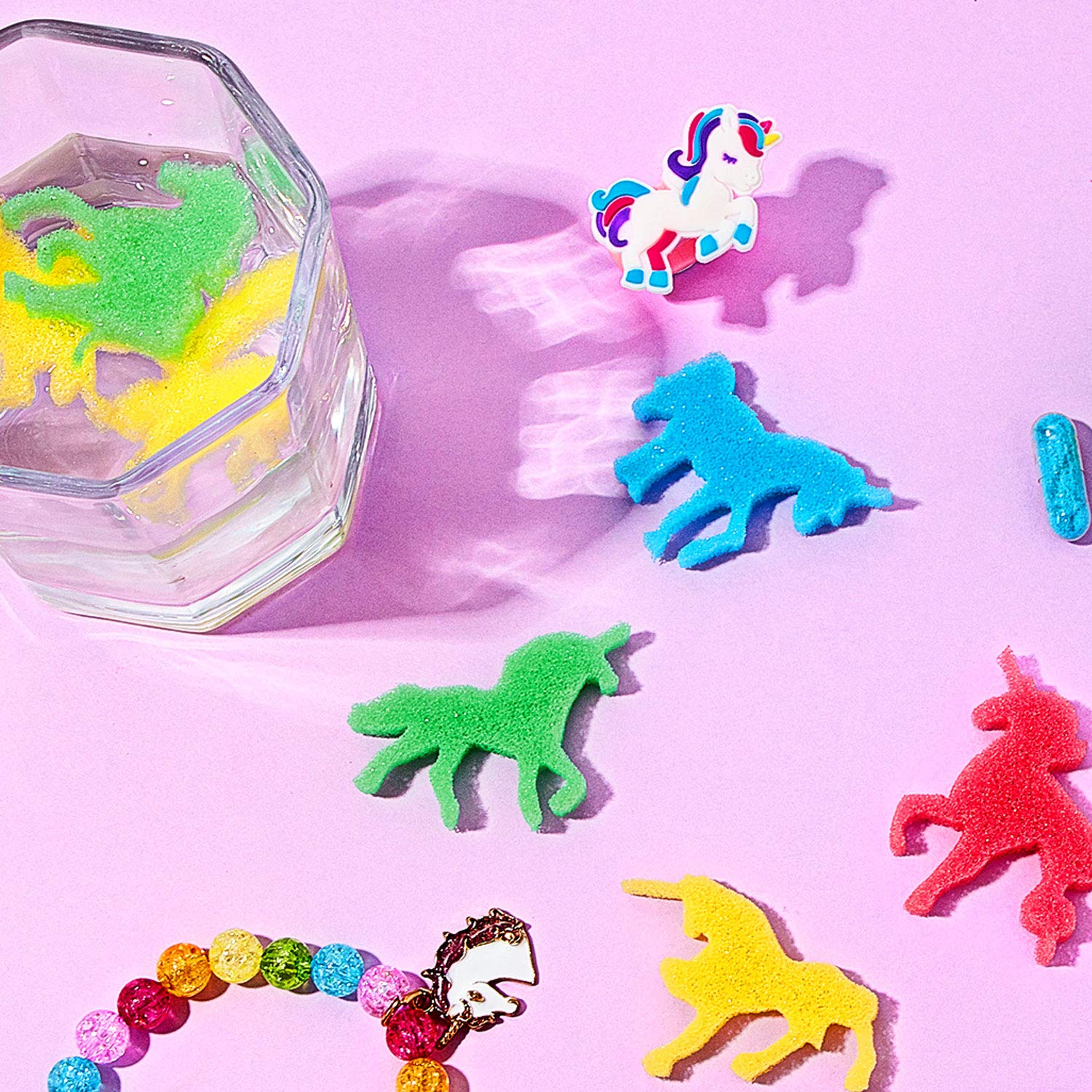 Sumind 8 Packs Magic Grow Capsules Growing Animal Creatures Magic