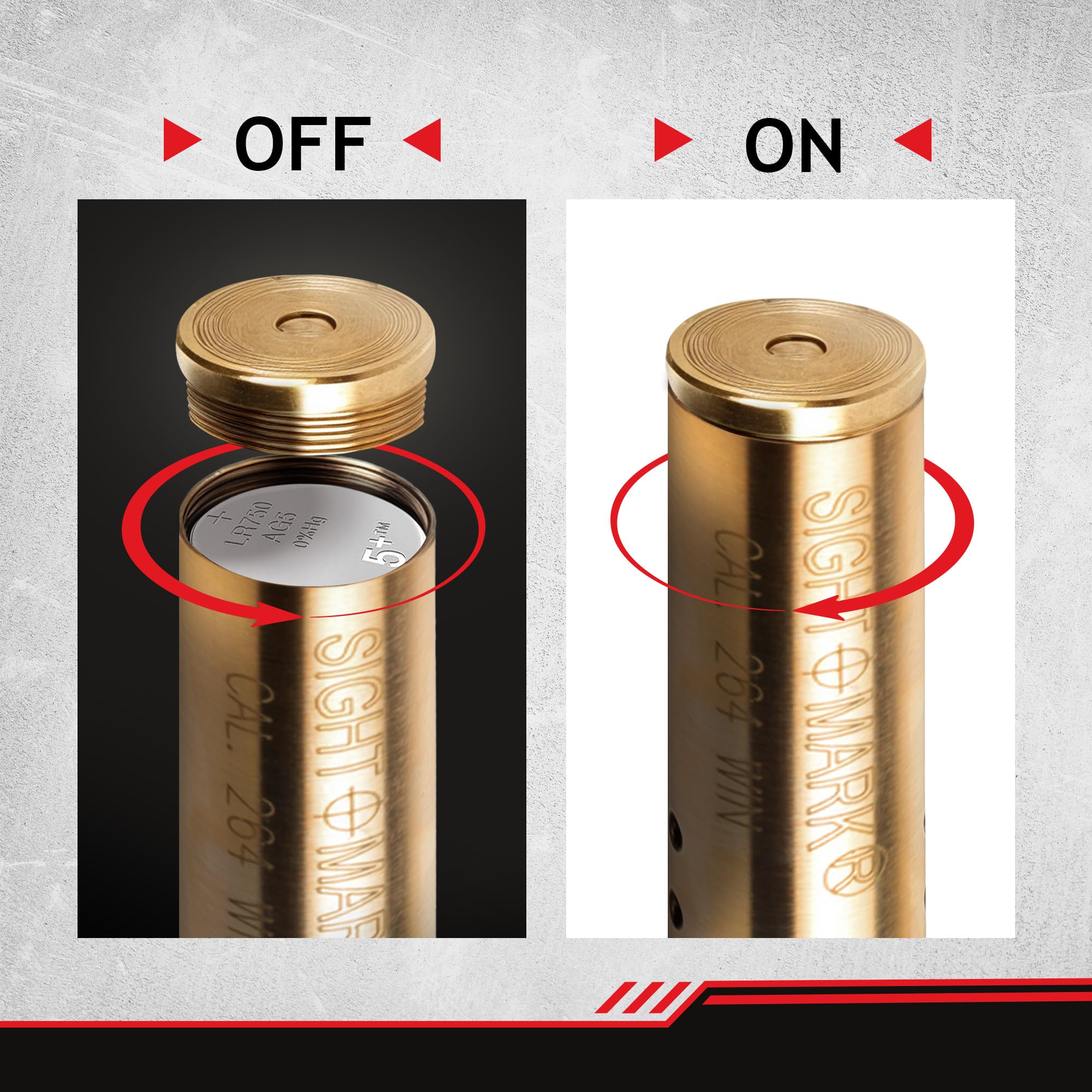 LASER COLIMADOR CAL. 7mm, .338, .264