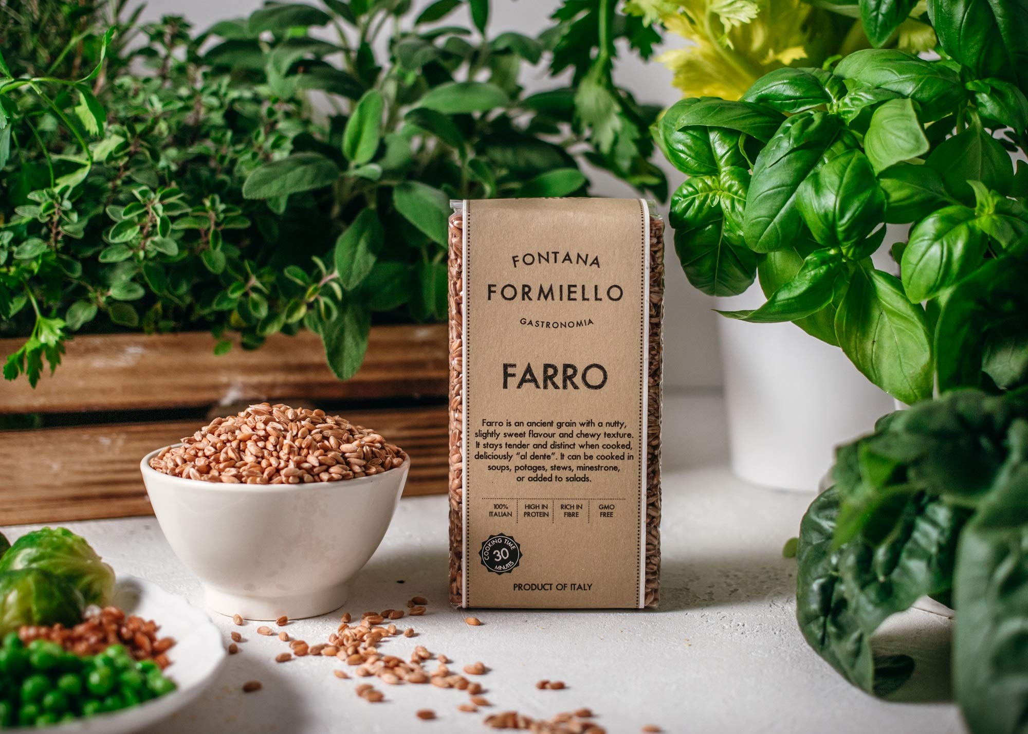 Fontana FORMIELLO Farro, Dinkel 500g (8er Pack)