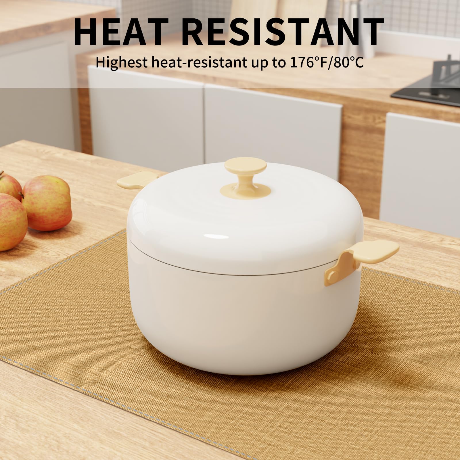 Juego de 6 manteles individuales de tela, resistentes al calor, mezcla de lino y algodón, de doble capa, lavables a máquina, sin arrugas, tela gruesa para interiores y exteriores (lino natural,