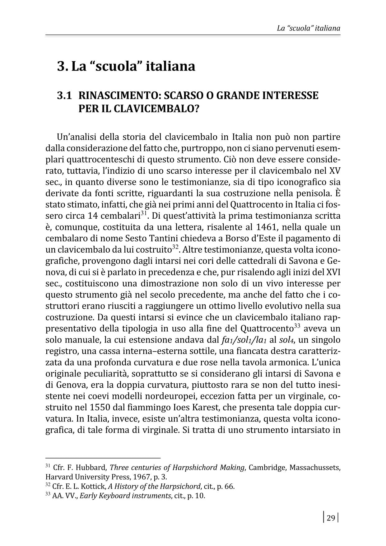Clavicembalo. Storia e organologia