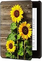 Vista 25 de BVDIKMI Funda para Kindle de 6 pulgadas (versión 11ª generación 2022), funda delgada de piel sintética con encendido y apagado automático