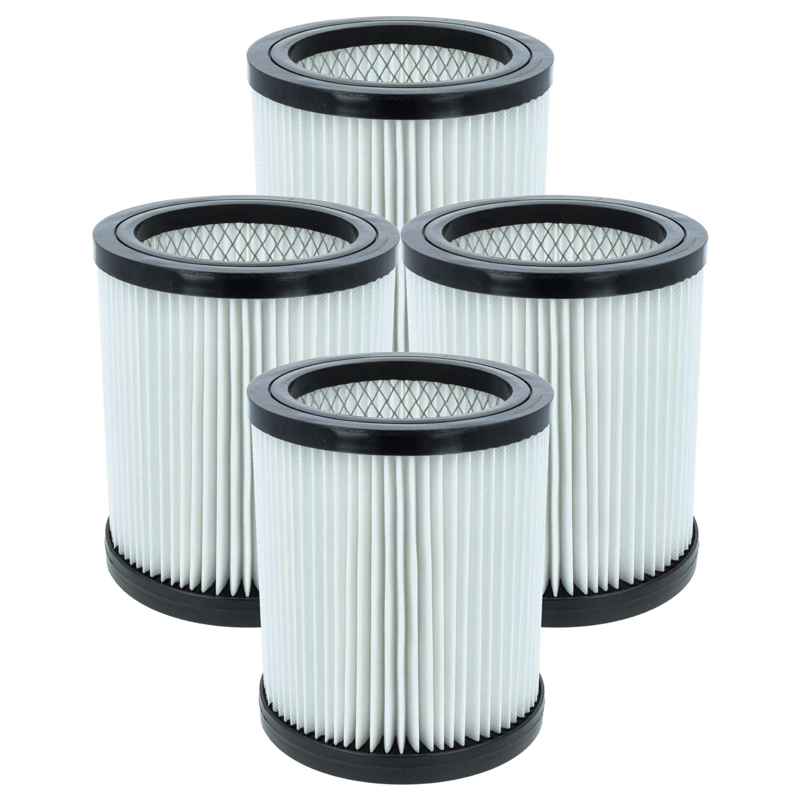 vhbw 4 x element filtrujący kompatybilny z Titan TTB774VAC, TTB775VAC odkurzaczem na mokro/sucho