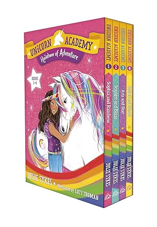 Amazon.com: Unicorn Academy: Rainbow of Adventure Boxed Set (Books 1-4 ...