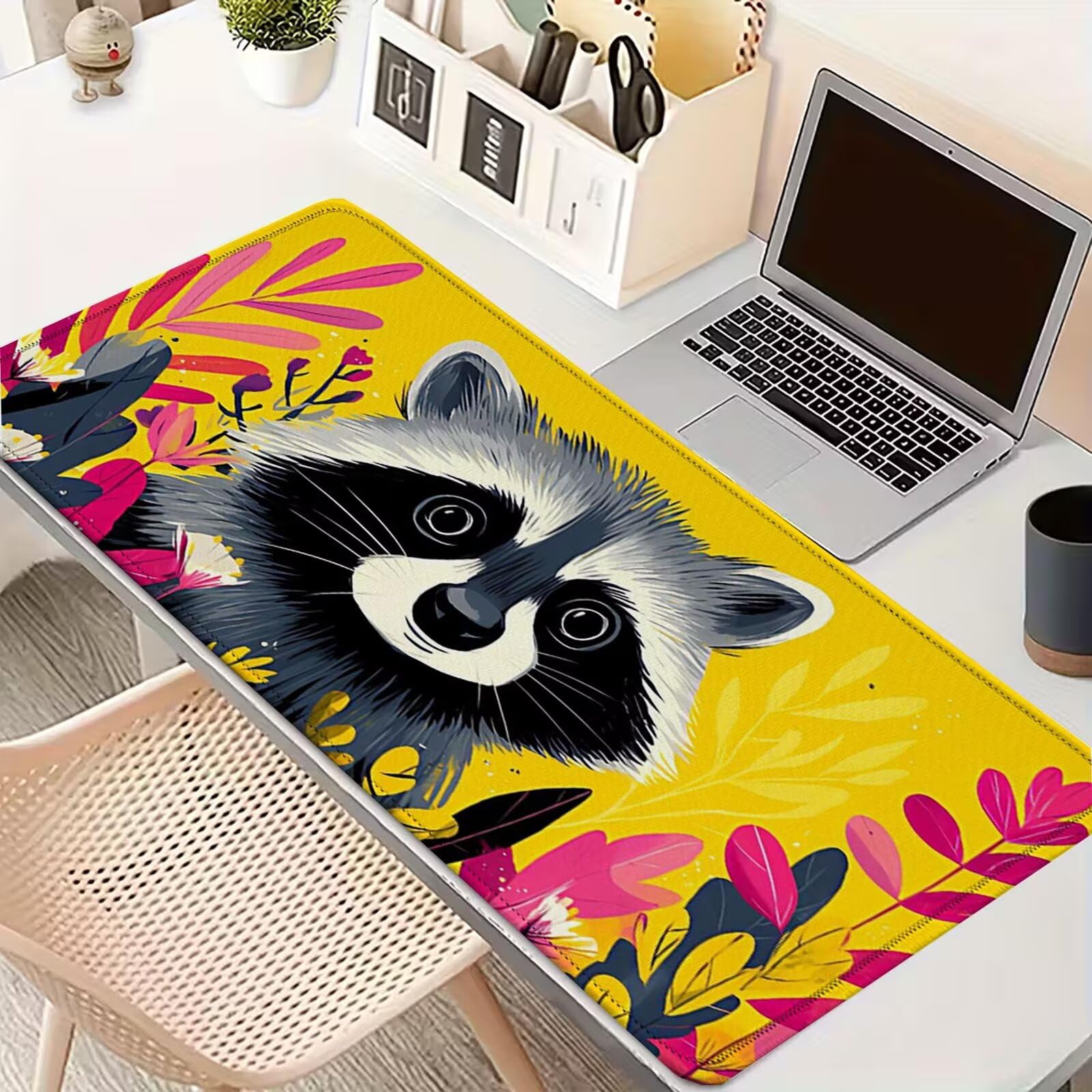 Tappetino Mouse 900x450mm | Superficie Ultra-Liscia, Procione 0-z358