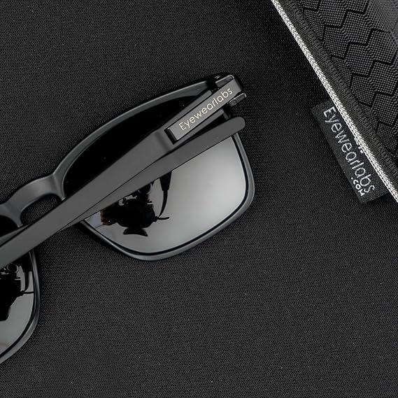 Eyewearlabs OKNO | Moto X2 | Polarized Sunglasses For Men And Women | For Driving, Sports and Adventure Activities | 100% UV Protection | Medium