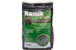 Neogen Ramik Green Fish Flavored Nuggets: The Ultimate Squirrel Poisoning Solution for Outdoors