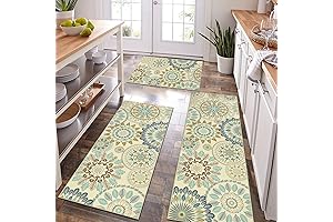 Bsmathom Farmhouse Boho Hallway Rug