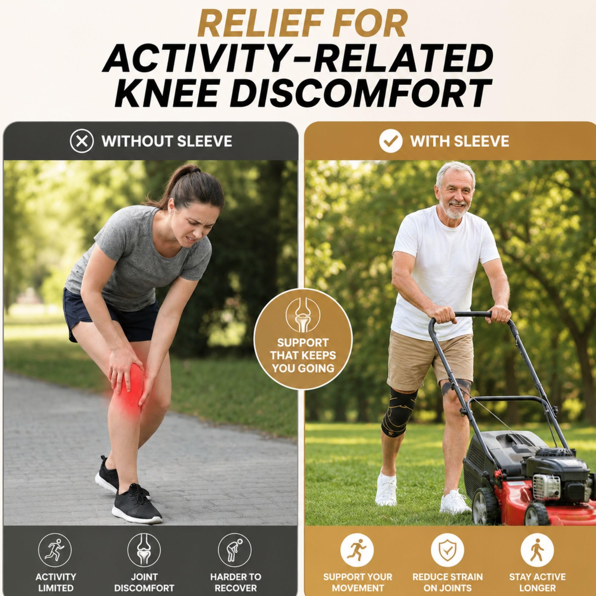 CopperJoint Ginocchiera a compressione in rame con cinghie per dolori da artrite, menisco e LCA, supporto al ginocchio per sport e attività quotidiane, design regolabile e traspirante, grande