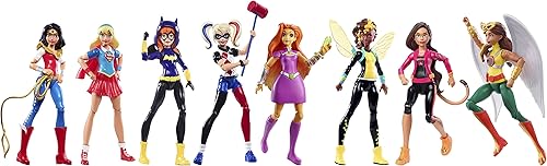 Miniatura 6 de Figura de acción de Harley Quinn de DC Super Hero Girls, de 6 pulgadas, 6 pulgadas