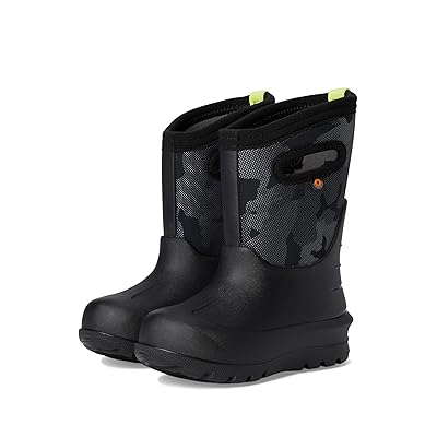 Bogs Kids Neo Classic Metallic Camo (Toddler/Little Kid/Big Kid) Kids Shoes Black