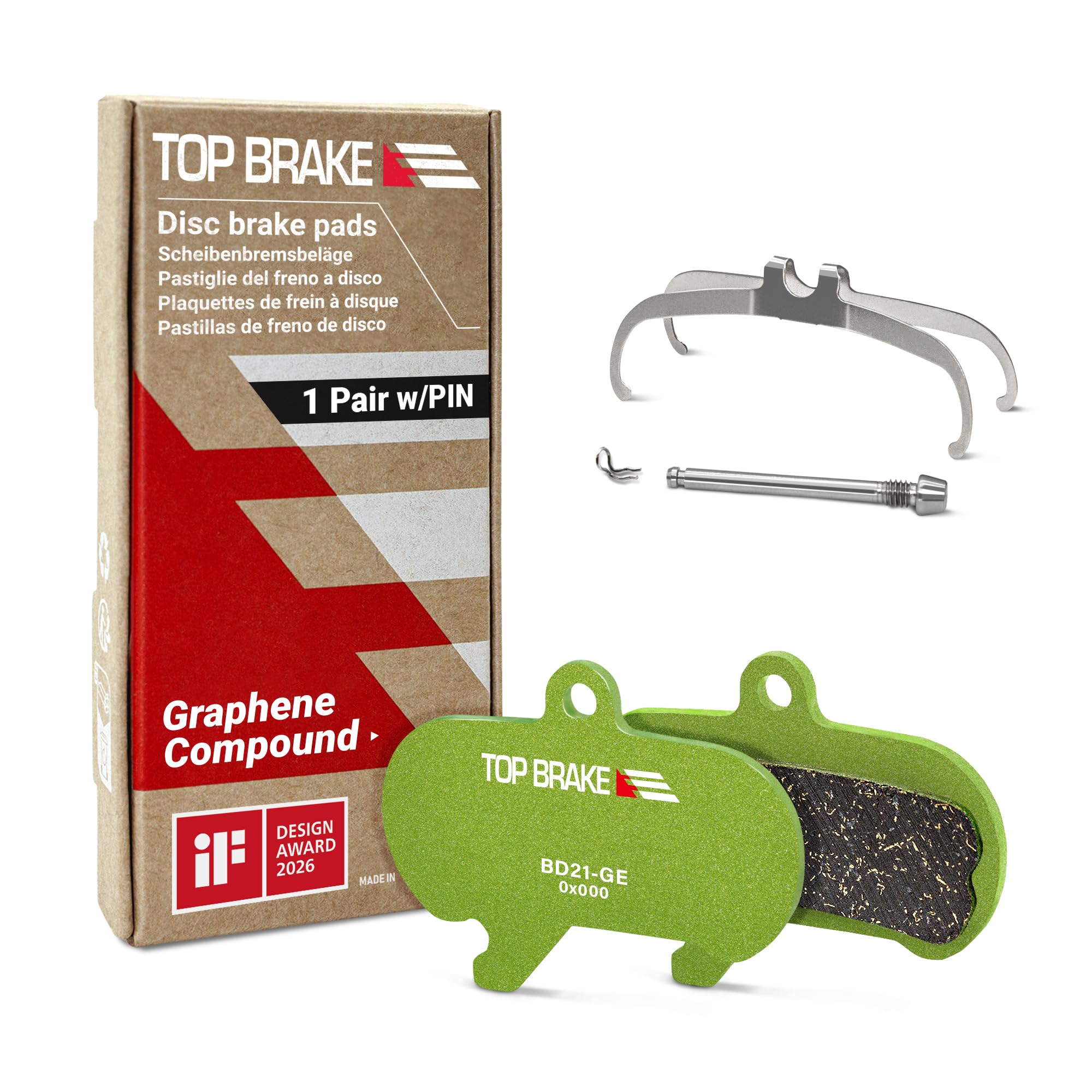 Amazon.co.jp: TOP BRAKE ディスクバイク ブレーキパッド SRAM Maven