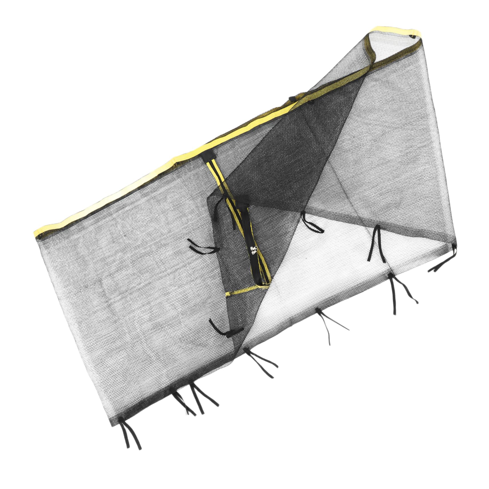 Abaodam Protección para Trampolines Redonda De Postes Malla Transpirable con Cierre De Cremallera Reemplazo Seguridad para Estructura Redonda De Trampolín Infantil