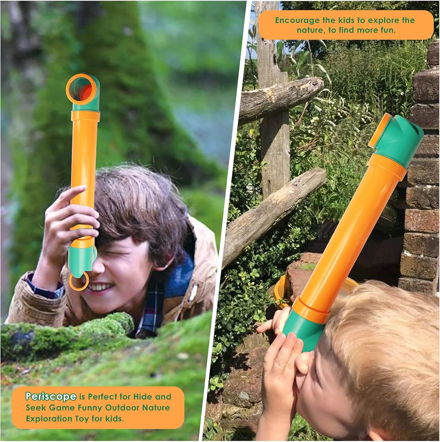 MITCIEN Kids Outdoor Explorer Kit, Bug Catching Kit , Nature Adventure Kit with Butterfly net, Binoculars, Periscope, Magnifying Glass,Compass, Whistle, Exploration Toys for Kids Age 3-5 4-8 : Toys & Games