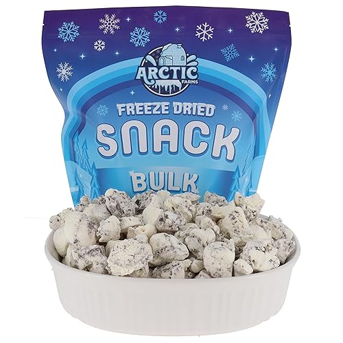 Miniatura 270 de Arctic Farms Brocas de helado liofilizadas empaquetadas y en caja, no se derrite (mezcla napolitana, 2.5 onzas)