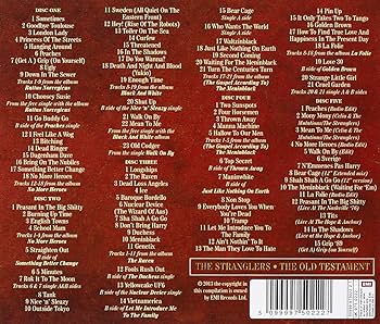 洋楽 The Stranglers The Old Testament 4CD The Old Testament (UA Studio Recs 77-82) - Compilation by