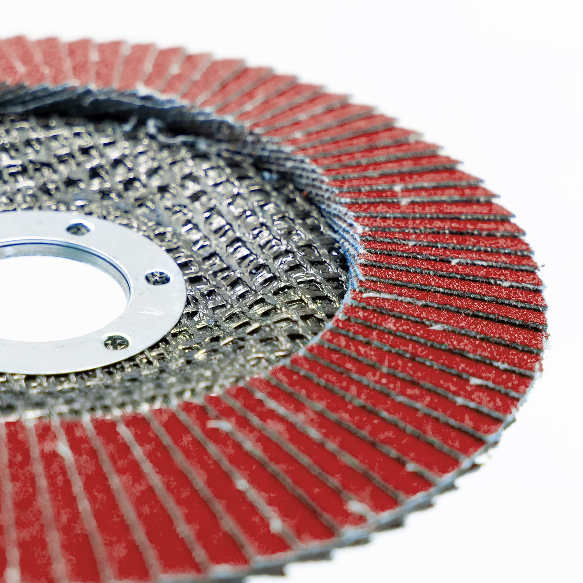 10 Dischi Abrasivi WORKPRO &Oslash;115 Mm - Grana 80 Per Smerigliatrici Angolari, Per Metallo E Legno