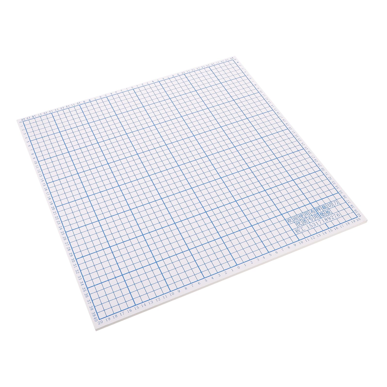Tappetino da Taglio per Tessuti 40cm in Pvc ad Alta Durezza | Griglia di Precisione, Superficie per Tagli Accurati, Leggero e Portatile per Uso in Studio