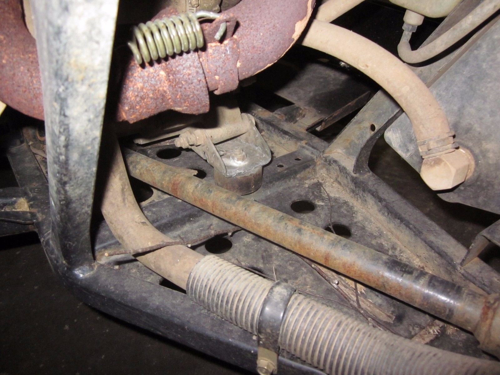 Polaris ATV (Scrambler Magnum Hawkeye ) Front Engine Rubber Motor Mount 3022071