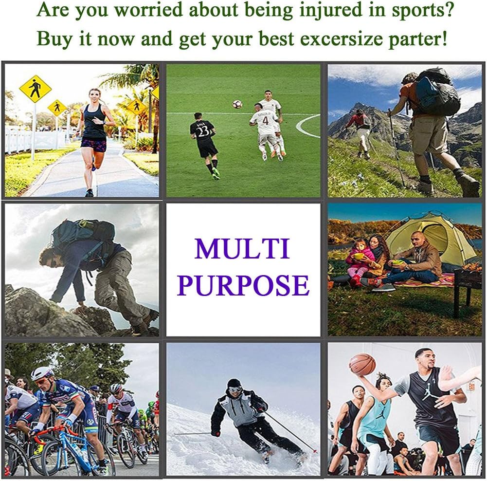 DRASEX Men's Sports Cushioned Athletic Crew Socks 4-Pack Performance Thick Basketball Running Hiking Socks - Image 10