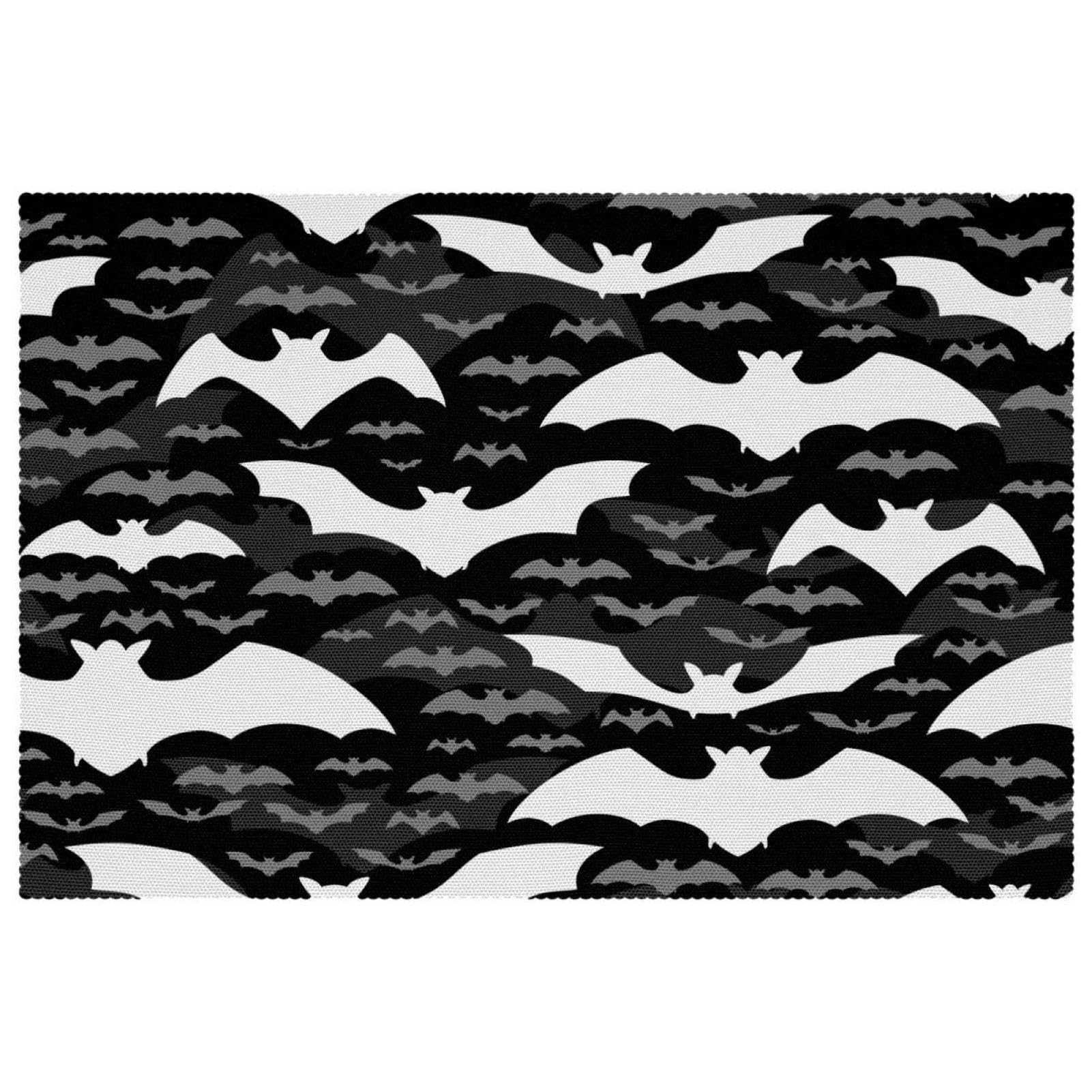 Set de table chauve-souris idéal pour repas de fête et décoration de table