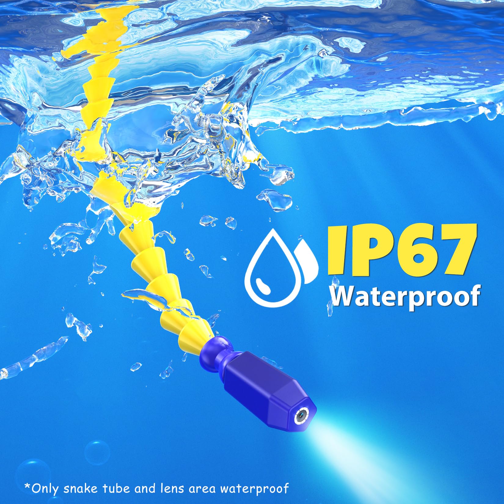 Borescope Snake Camera with Light for Kids, Educational STEM Toys for Boys & Girls 4-6, Unique Birthday Gifts for Kids 4 5 6 7 8 9 10 Years Old, Science Gifts for Hiking Camping Nature Exploration - Image 4