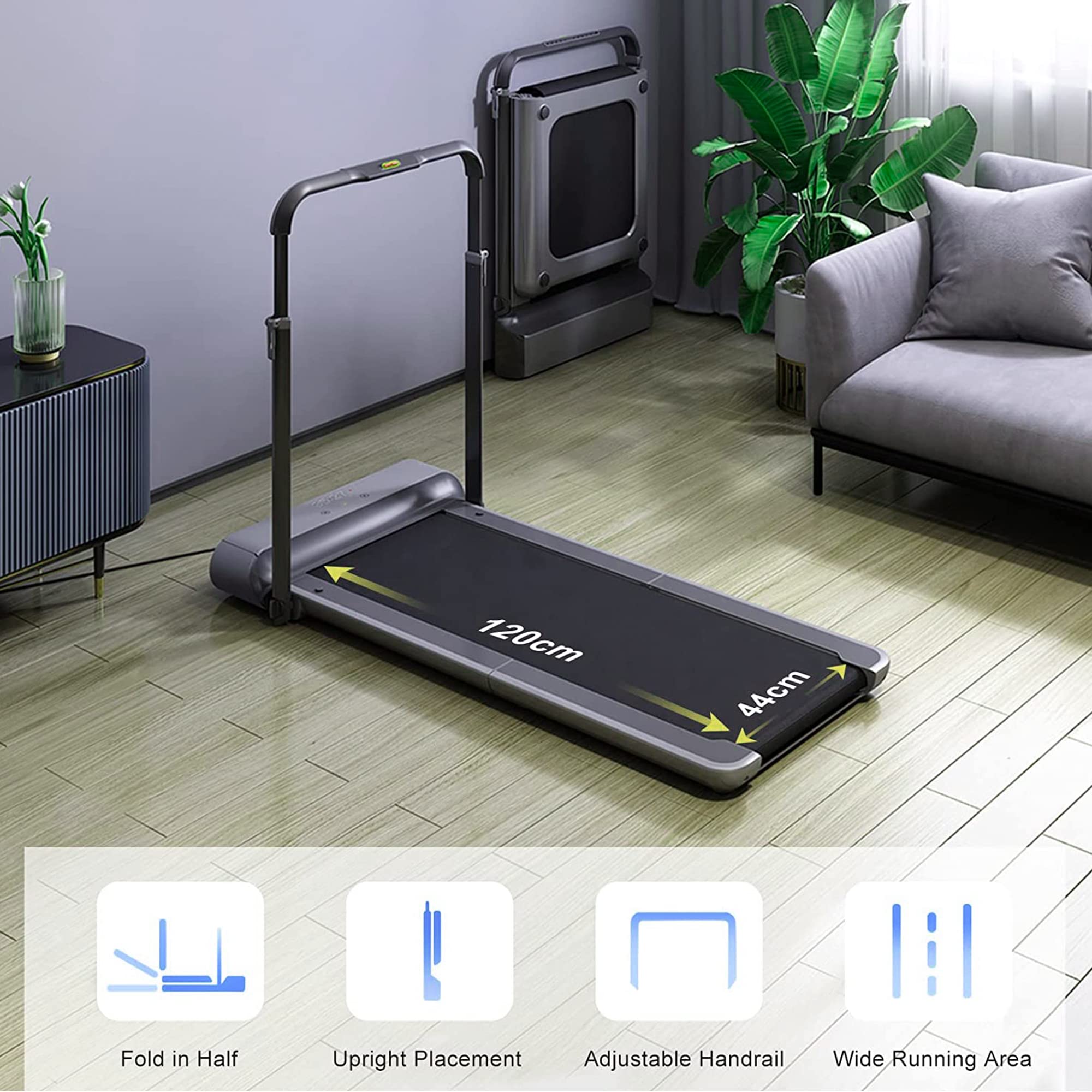 WalkingPad R3 Hybrid+ Laufband - Klappbares Heimlaufband Bis 12 Km/h