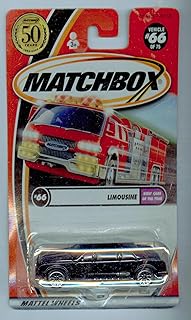 Matchbox 2002-66/75 Kids' Cars of the Year Limousine 50 Years 1:64 Scale