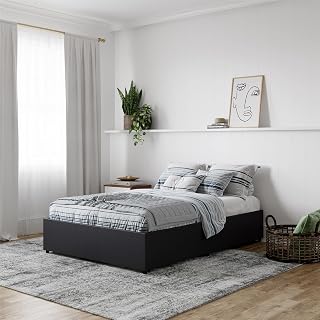 DHP Maven queen platform bed with two roll-out drawers