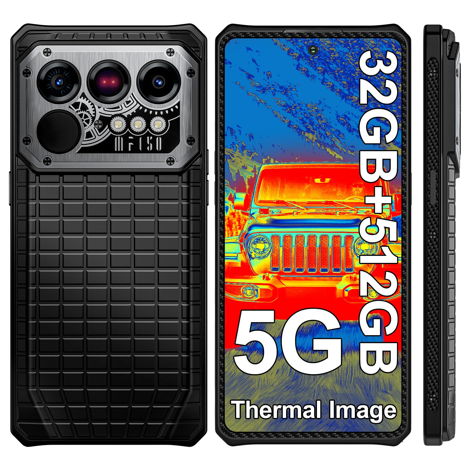 IIIF150 Raptor Imagen Térmica Telefonos Moviles Resistente 5G