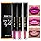MAKI YIKA Pink Lipstick Set for Women Color Stay Long Lasting Lipsticks Hot Pink Nude Lipsticks Transferproof Cruelty-Free Lip Color