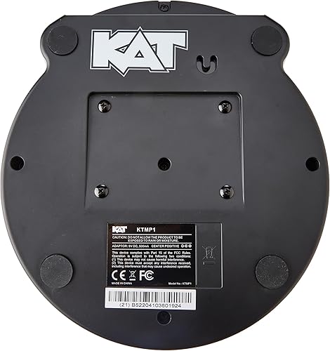 Miniatura 4 de Kat Percussion KTMP1 - Módulo de sonido electrónico para tambor y almohadilla de percusión, color negro