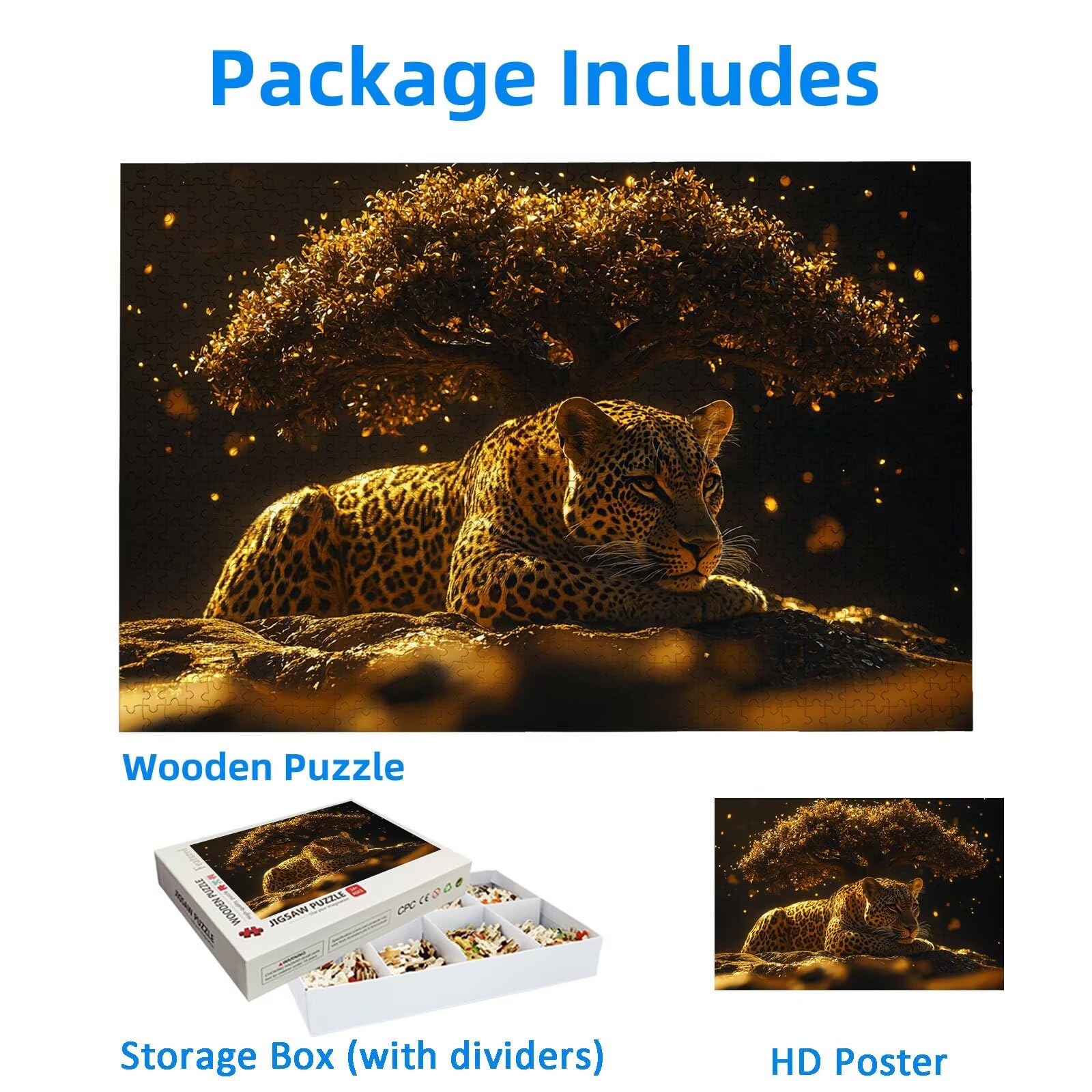 Puzzle 2000 sztuk Drzewo Życia, Puzzle Zwierzę 2000 sztuk dla dorosłych i nastolatków, drewniane puzzle z wykwintnym opakowaniem, rodzinne gry edukacyjne, do dekoracji domu-2211