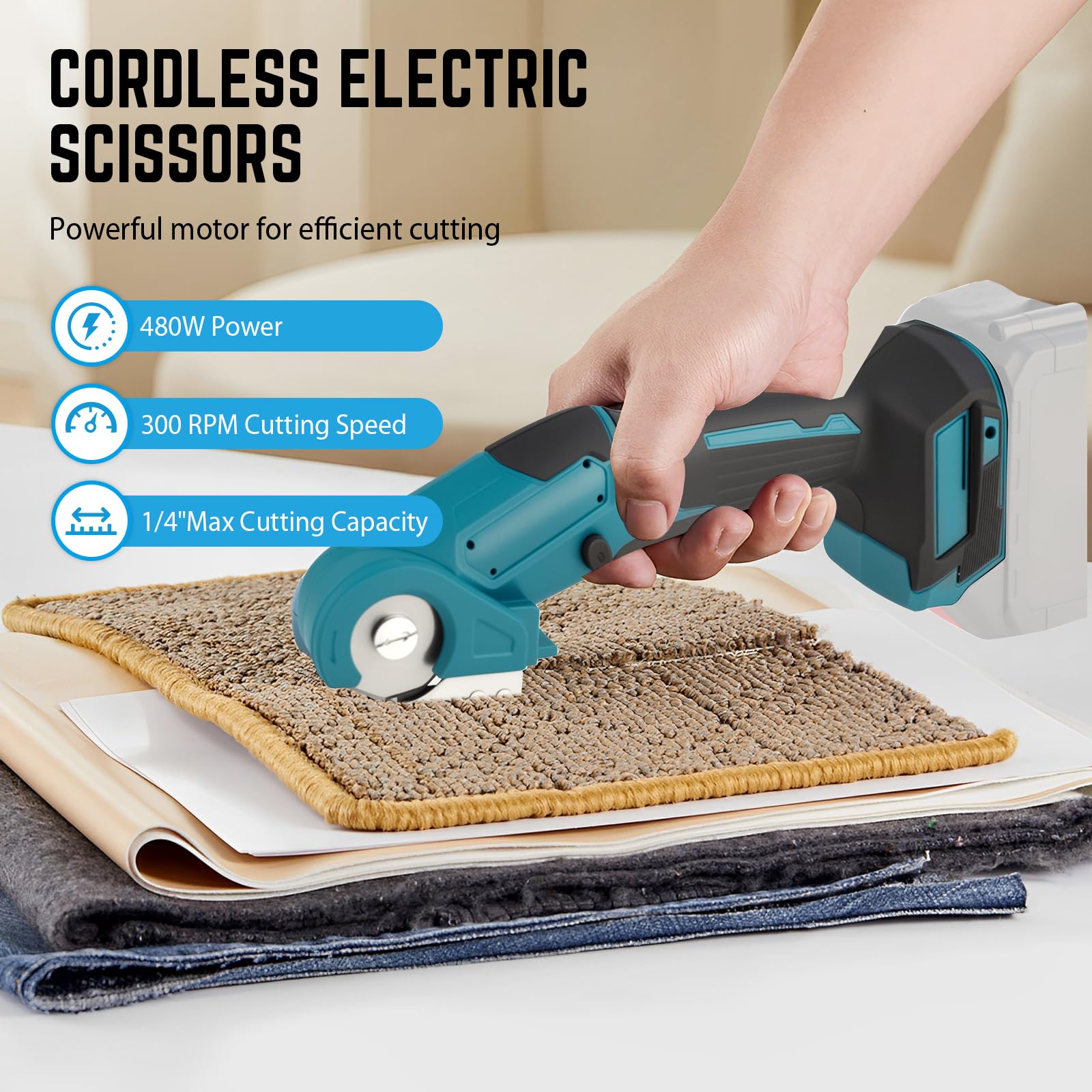Universele accuschaar, compatibel met Makita 18 V (zonder batterij