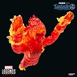 Marvel Legends Series Human Torch, Fantastic Four: Johnny Storm Action Figure, 6 "Film Collectible.
