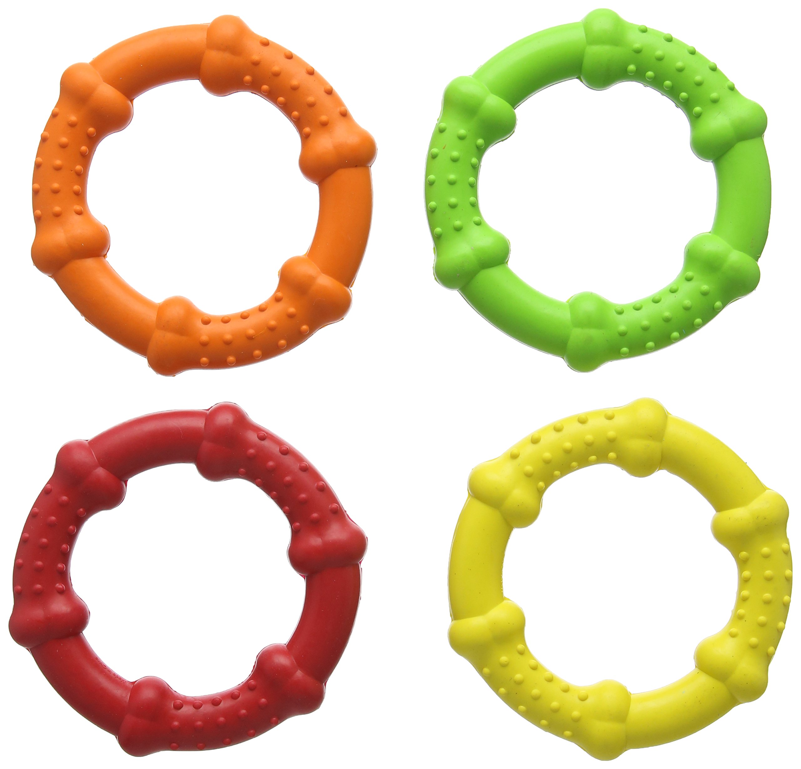 Anello Da Gioco In Gomma Naturale Trixie Per Animali - Ø 15 Cm, Colori Assortiti - Foto 3