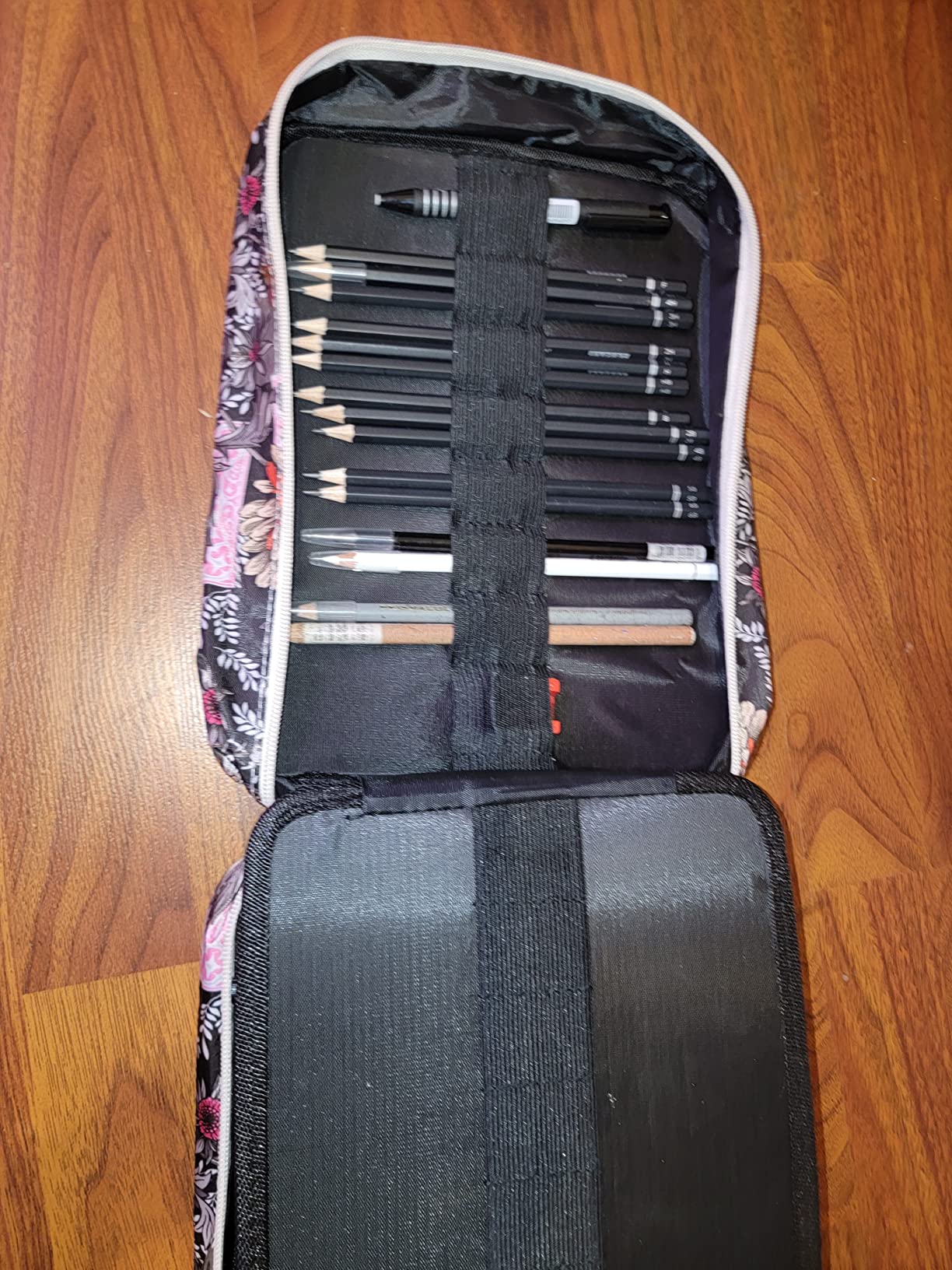 8/mo Finance Pencil Case Holder Slot Holds 260 Colored Pencils or