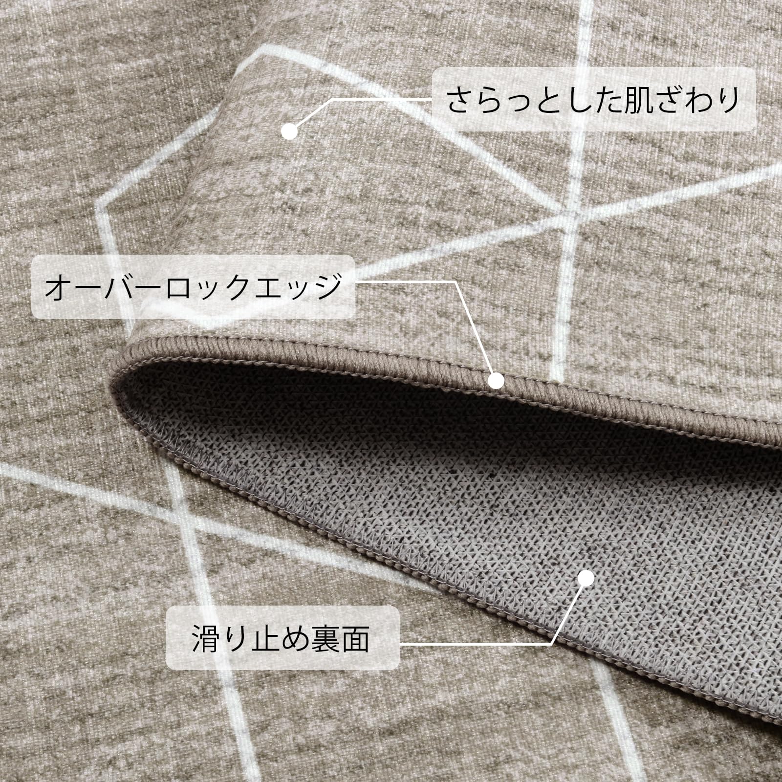 【在庫セール】HAOCOO ラグマット 3畳 カーペット 洗える 190х240 Amazon | HAOCOO ラグマット 3畳 カーペット 洗える 190х240cm 北欧風