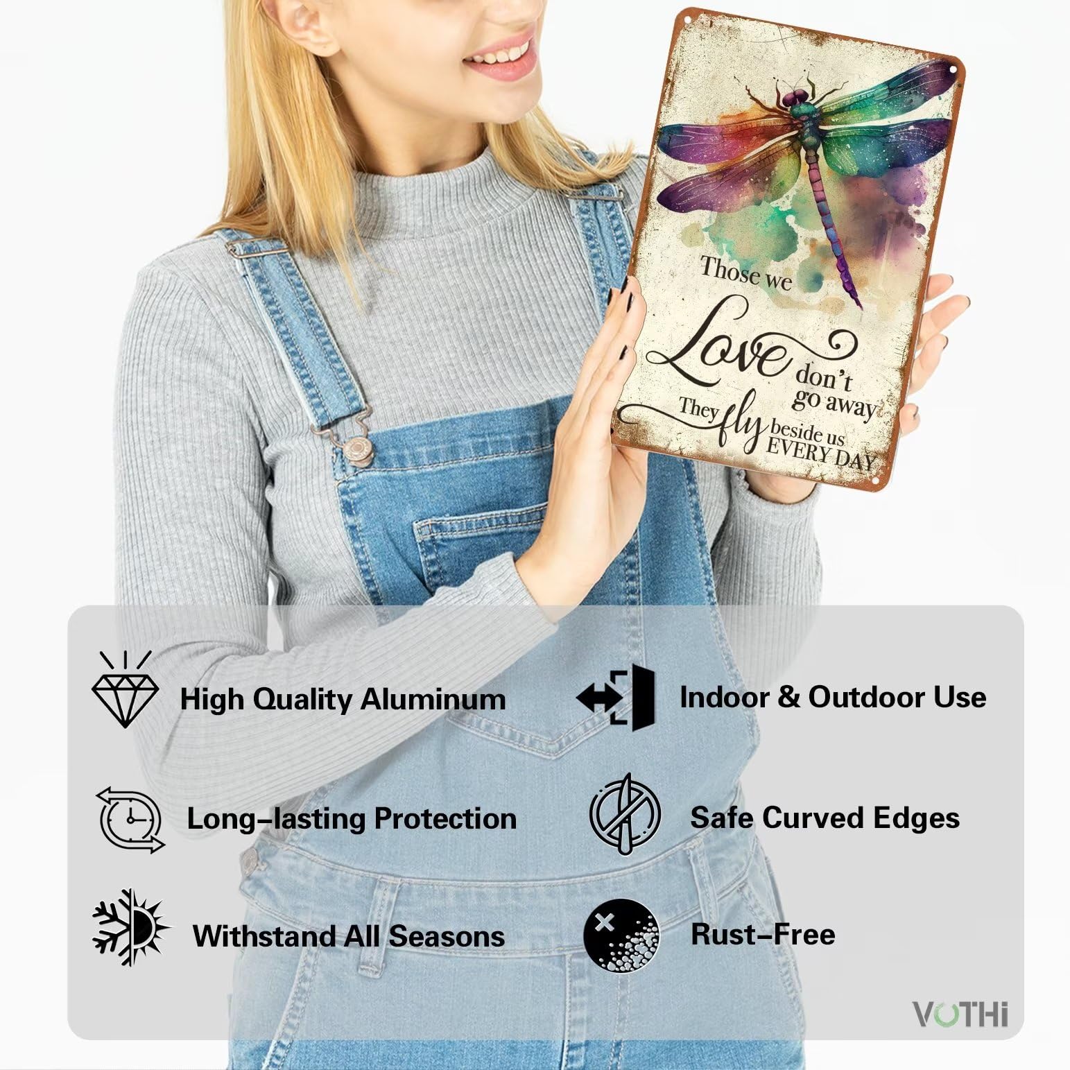 Amazon.co.jp: VOTHI おもしろヴィンテージトンボサイン Those