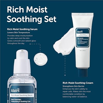 Klairs Rich Moist Soothing Cream all year around Egypt | Ubuy