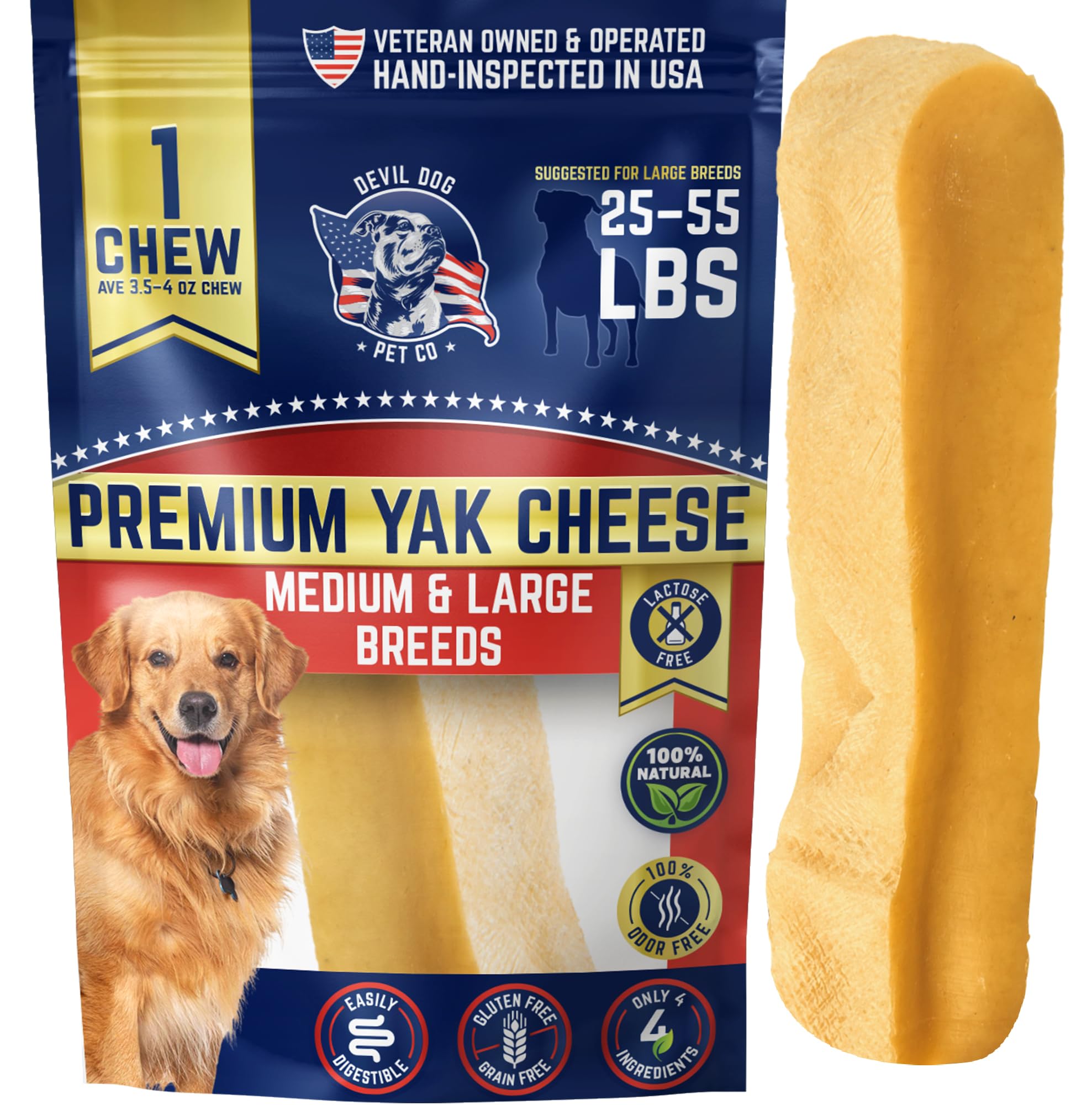 Devil Dog Pet Co - Yak Cheese Dog Chew