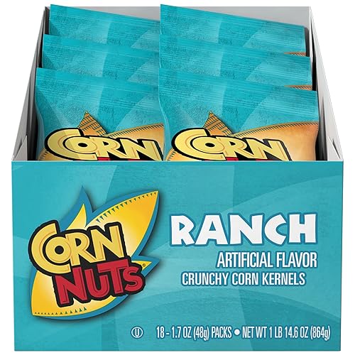 Miniatura 6 de Cornnuts Nueces de maíz Chile Picante Con Limon Crujientes Kernels (Bolsas de 1,7 oz, Paquete de 18)