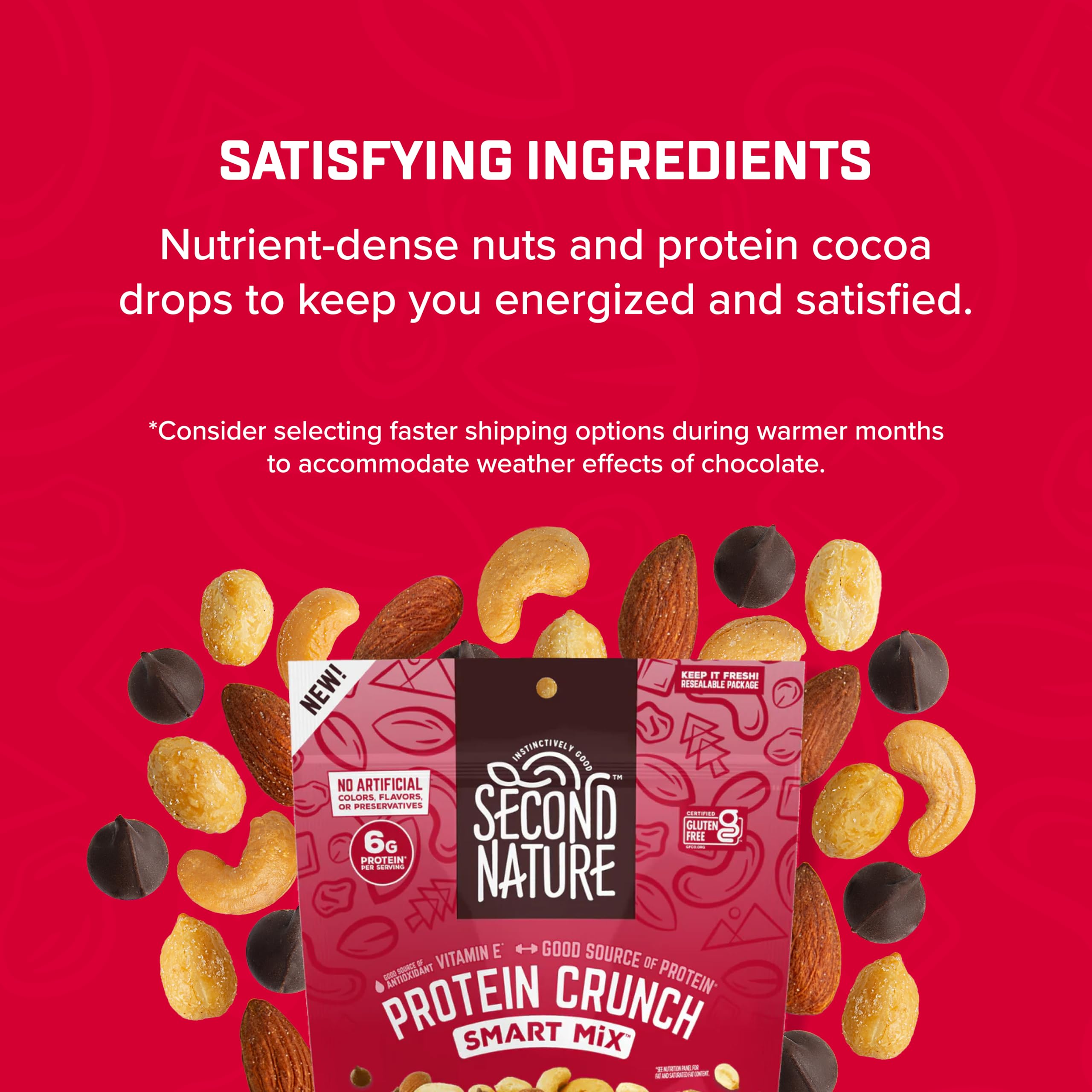 Amazon.com: Second Nature Protein Crunch Smart Mix, Kosher, Gluten