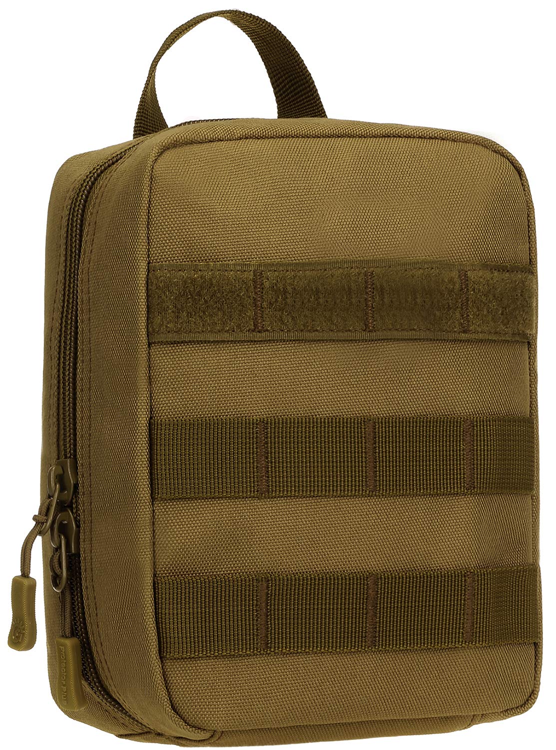 Protector PlusFirst Aid Kit Pouch Tactical MOLLE Medical Utility Bag Military IFAK Gear Case Outdoor Emergency Survival Supplies (Bag Only), Brown